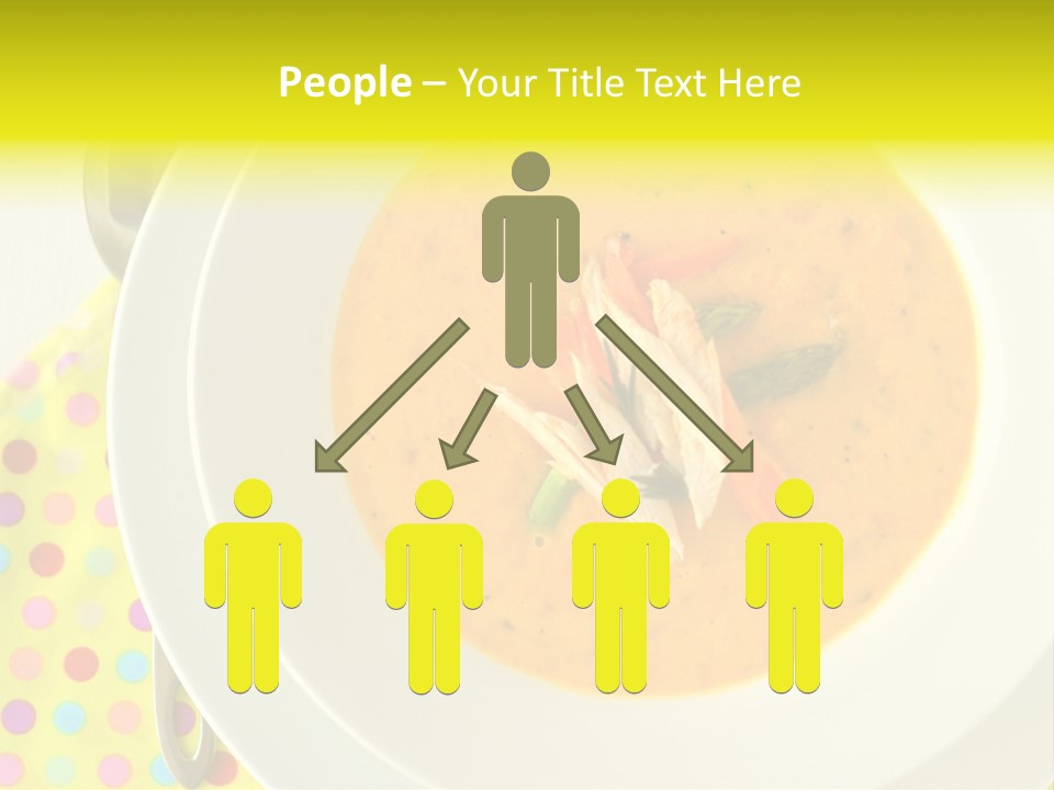 Asparagus Soup Lunch PowerPoint Template