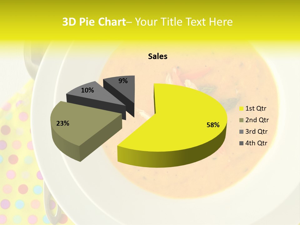 Asparagus Soup Lunch PowerPoint Template