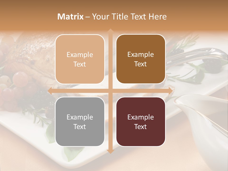 Nobody Roast Knife PowerPoint Template