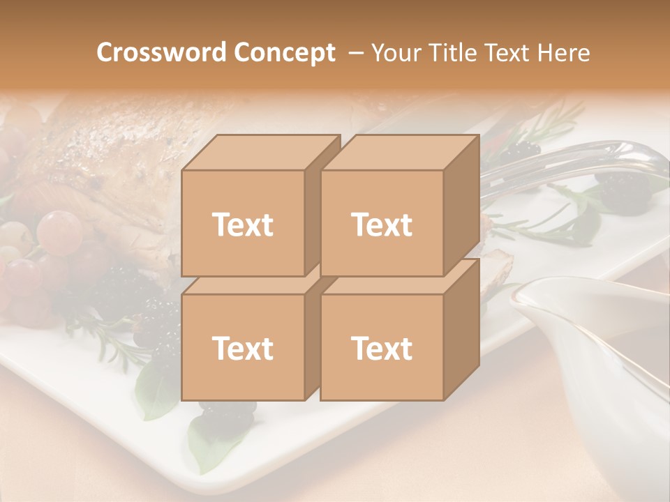 Nobody Roast Knife PowerPoint Template