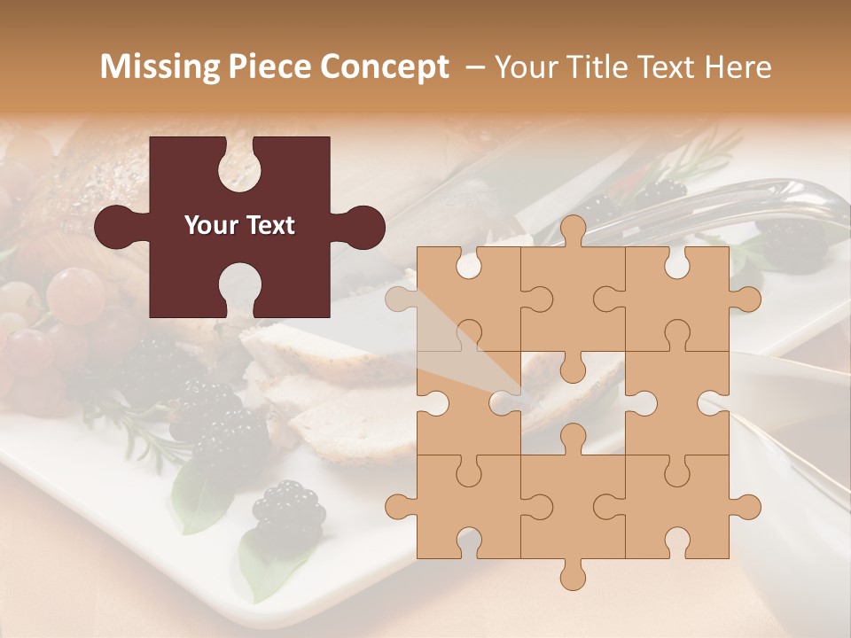 Nobody Roast Knife PowerPoint Template