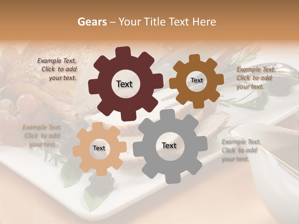 Nobody Roast Knife PowerPoint Template