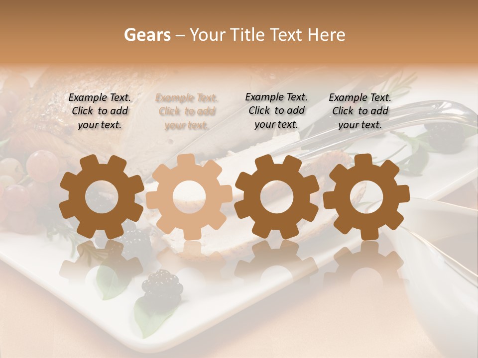 Nobody Roast Knife PowerPoint Template