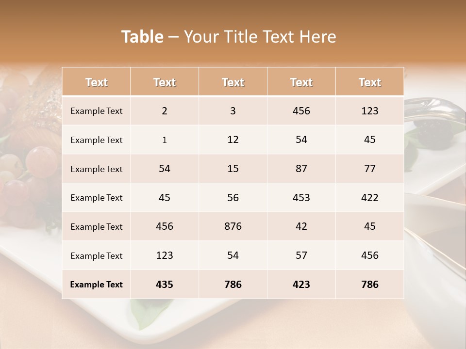 Nobody Roast Knife PowerPoint Template