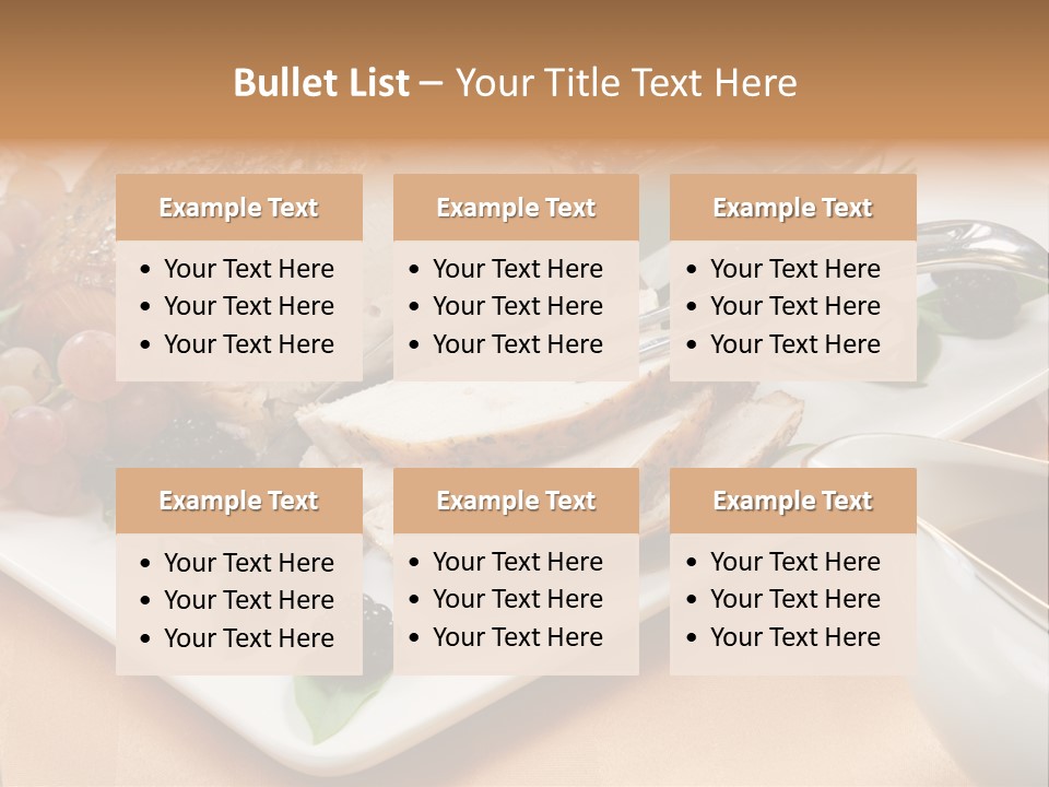 Nobody Roast Knife PowerPoint Template