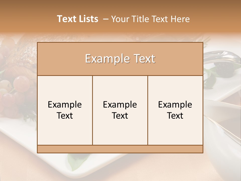 Nobody Roast Knife PowerPoint Template