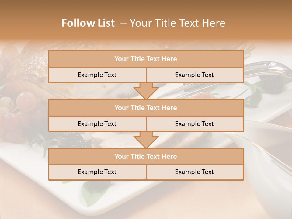 Nobody Roast Knife PowerPoint Template