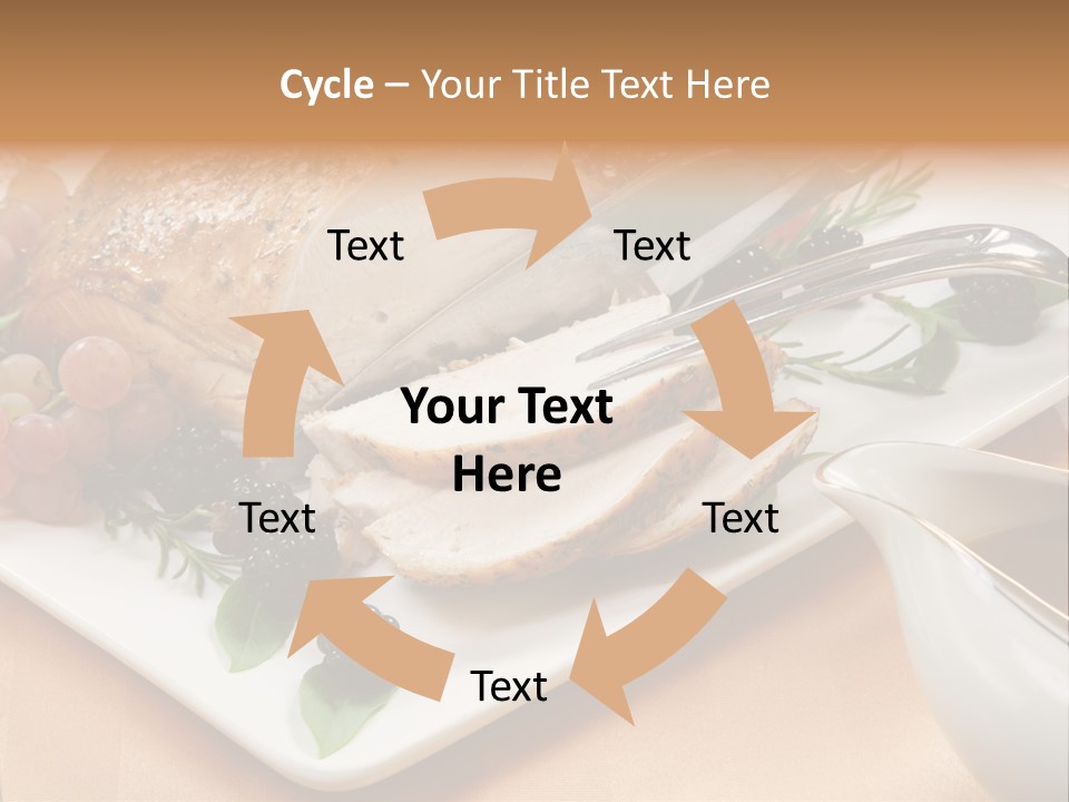 Nobody Roast Knife PowerPoint Template