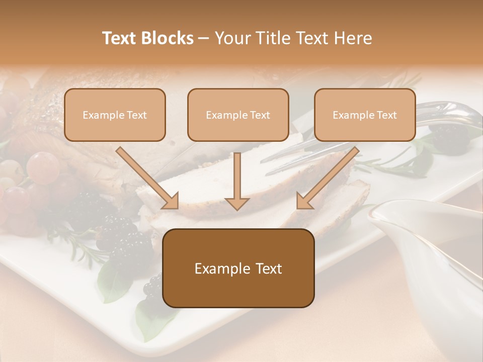 Nobody Roast Knife PowerPoint Template