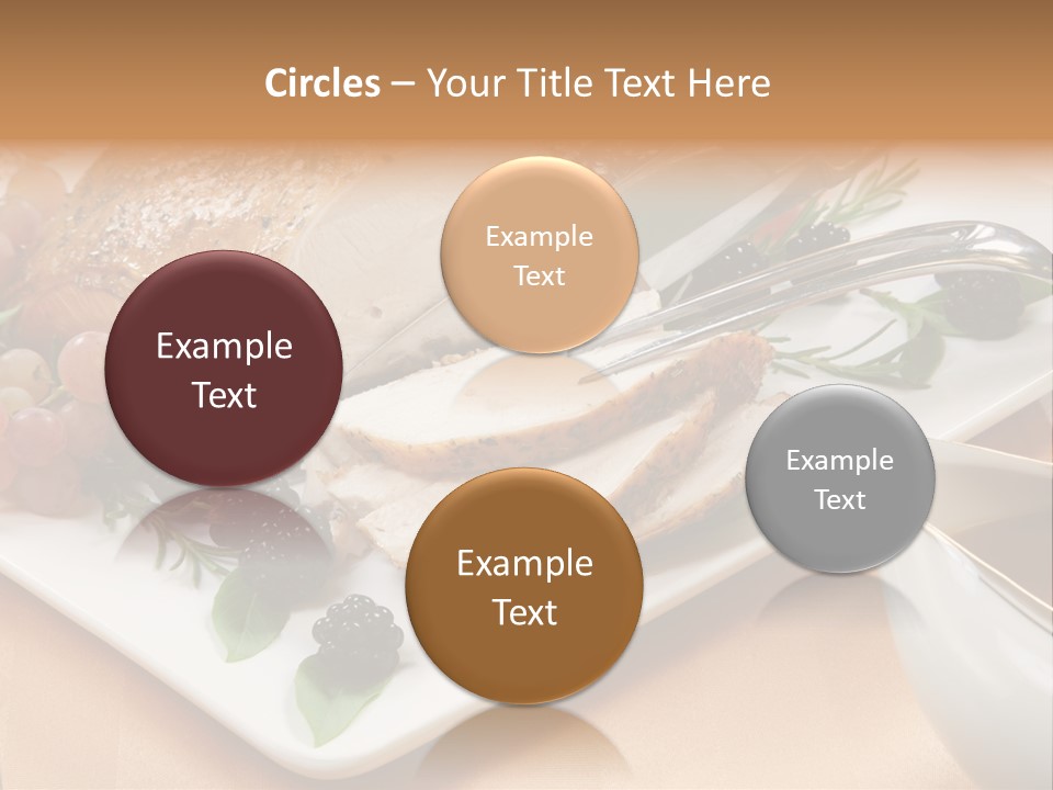 Nobody Roast Knife PowerPoint Template