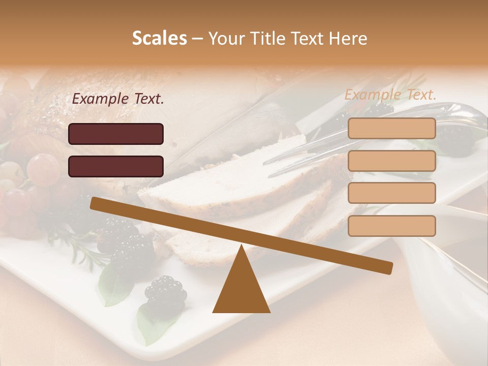 Nobody Roast Knife PowerPoint Template