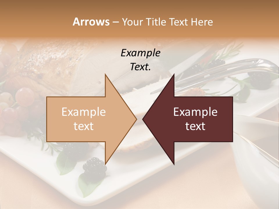 Nobody Roast Knife PowerPoint Template