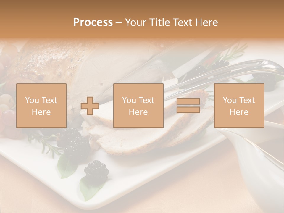 Nobody Roast Knife PowerPoint Template