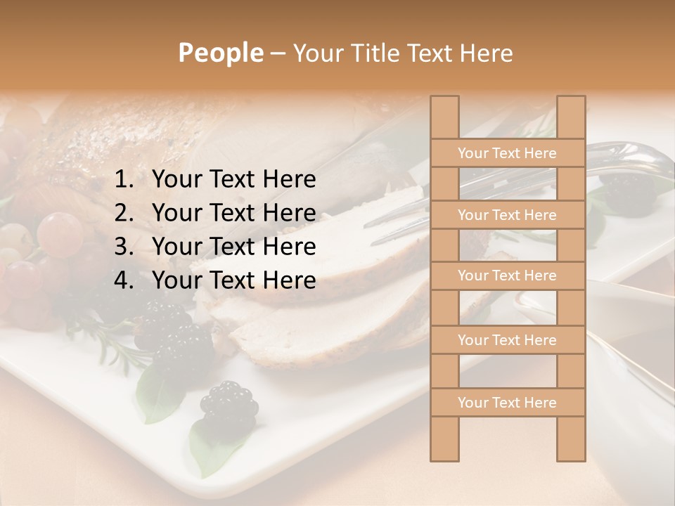 Nobody Roast Knife PowerPoint Template