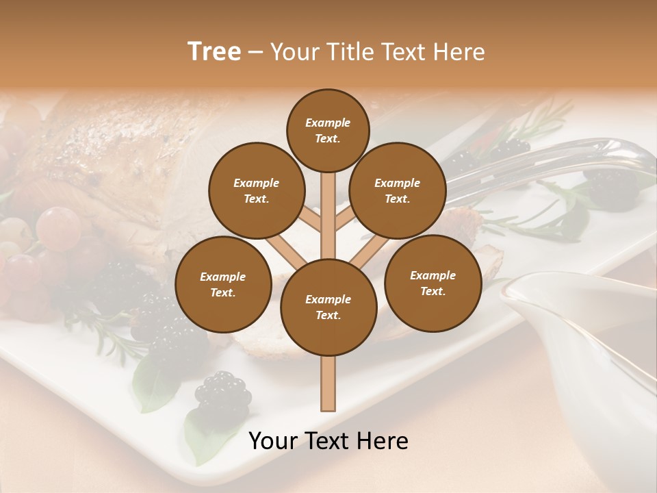 Nobody Roast Knife PowerPoint Template