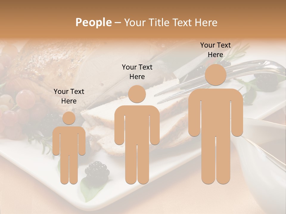 Nobody Roast Knife PowerPoint Template