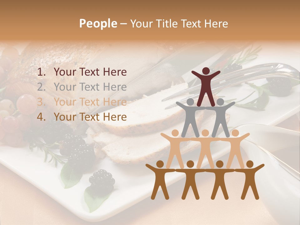 Nobody Roast Knife PowerPoint Template