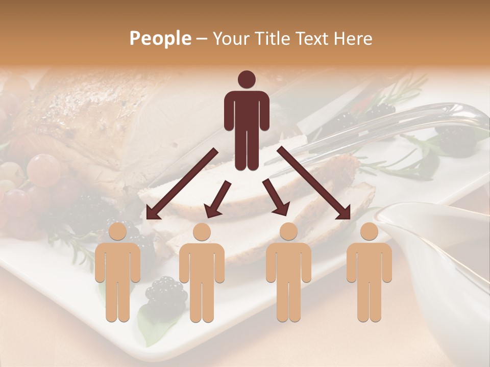 Nobody Roast Knife PowerPoint Template
