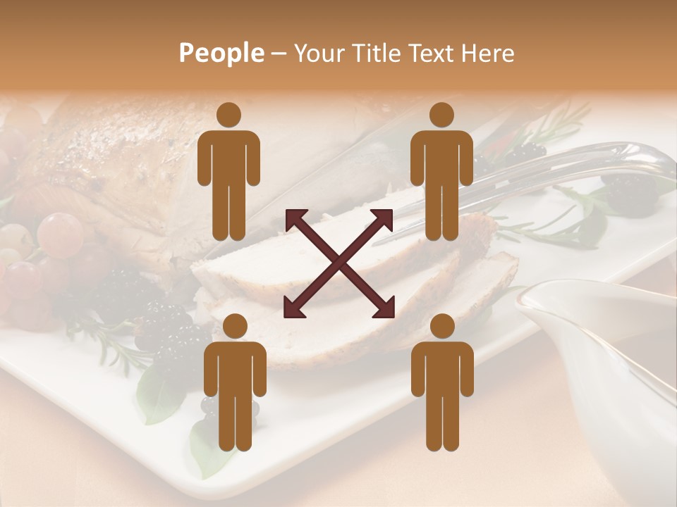 Nobody Roast Knife PowerPoint Template