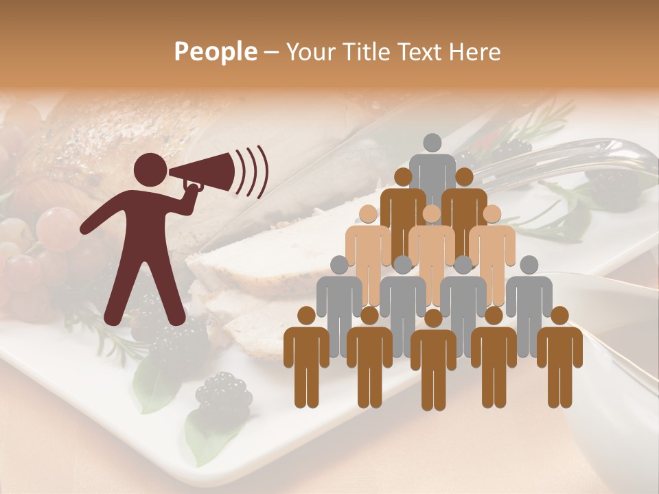 Nobody Roast Knife PowerPoint Template