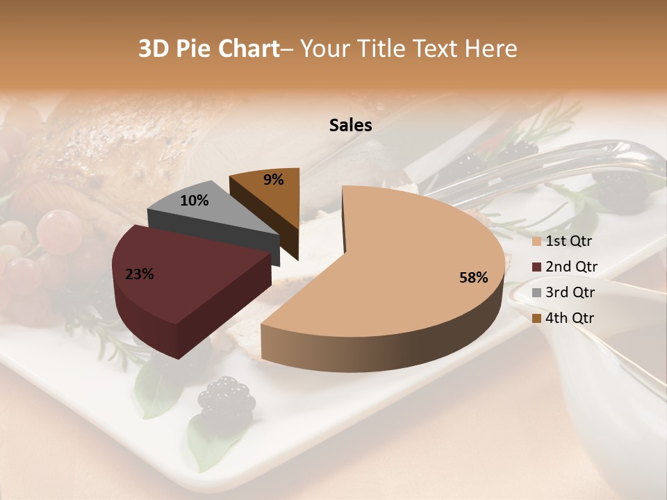 Nobody Roast Knife PowerPoint Template