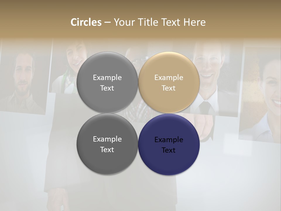 Touching Pressing Hispanic PowerPoint Template