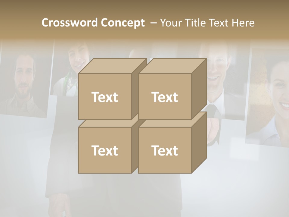 Touching Pressing Hispanic PowerPoint Template