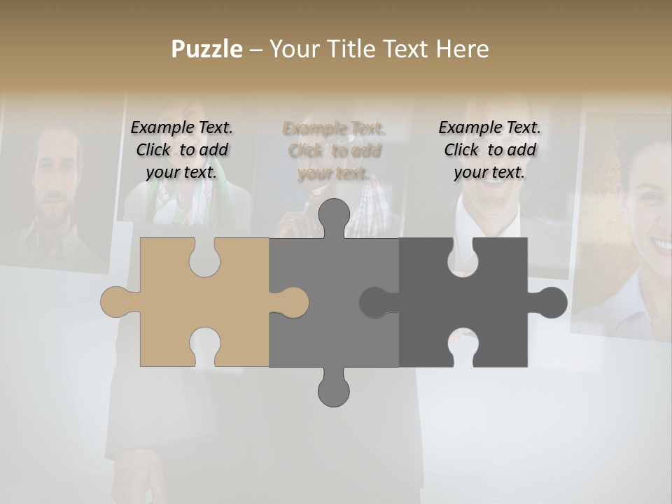 Touching Pressing Hispanic PowerPoint Template