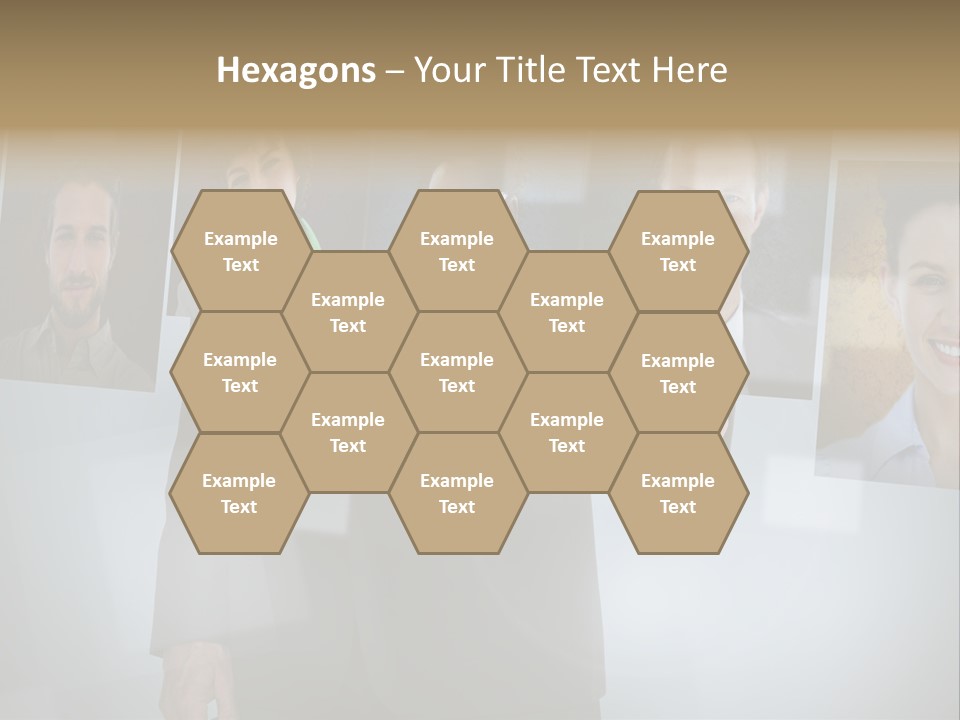 Touching Pressing Hispanic PowerPoint Template