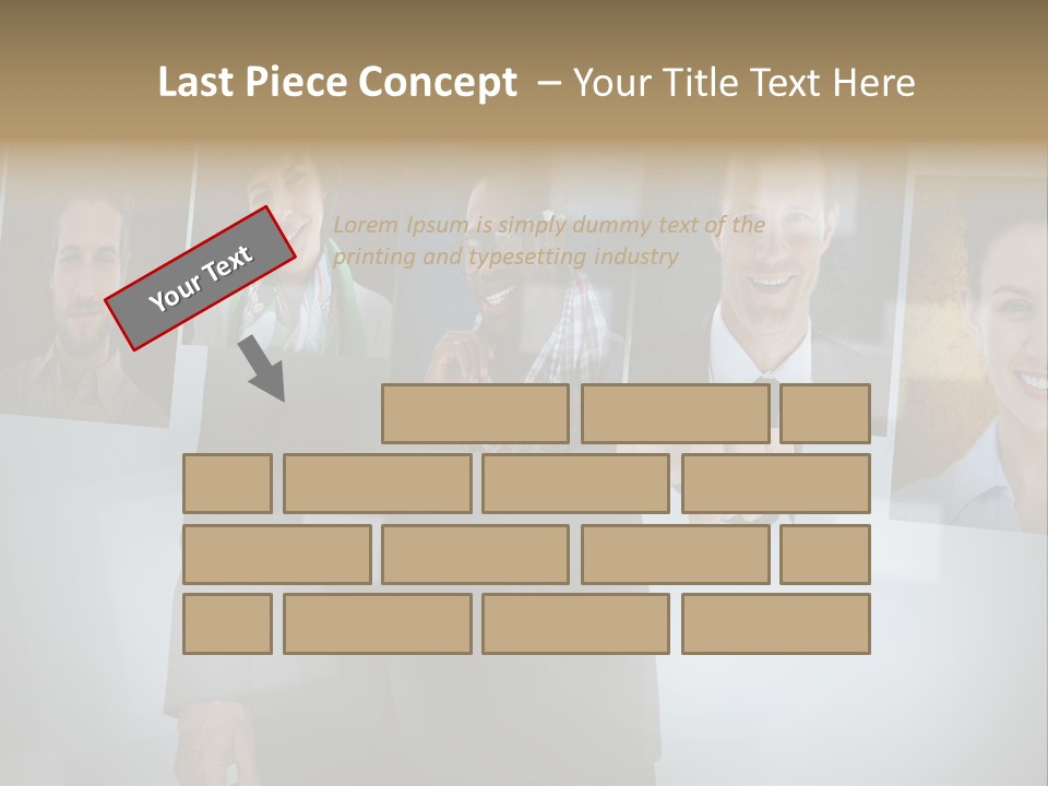Touching Pressing Hispanic PowerPoint Template