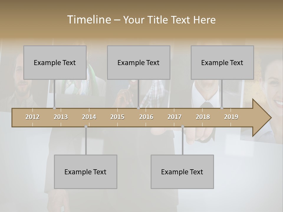 Touching Pressing Hispanic PowerPoint Template