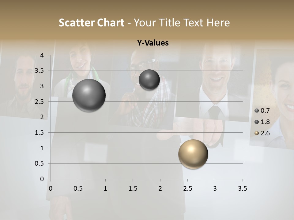 Touching Pressing Hispanic PowerPoint Template