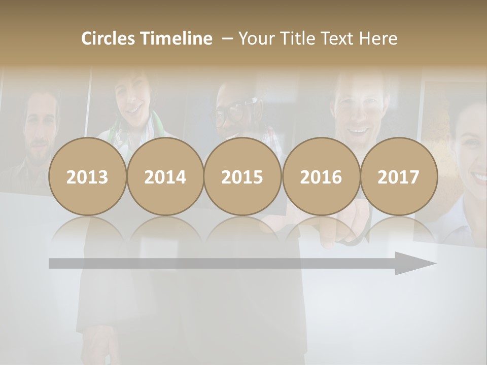 Touching Pressing Hispanic PowerPoint Template
