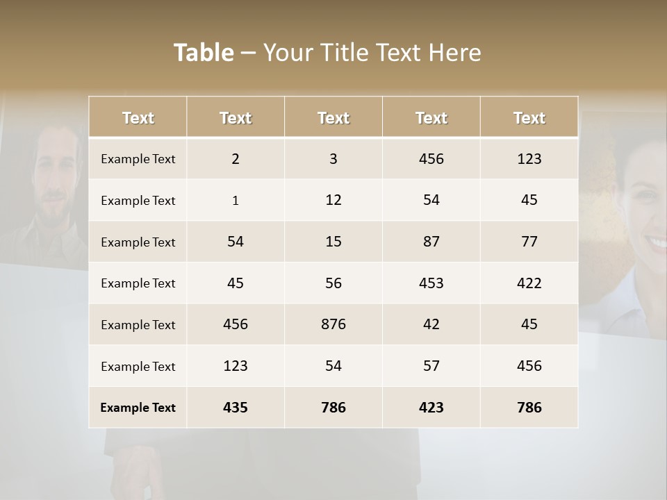 Touching Pressing Hispanic PowerPoint Template