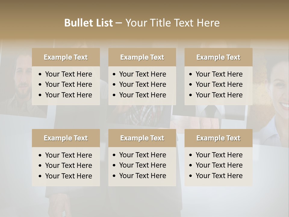 Touching Pressing Hispanic PowerPoint Template