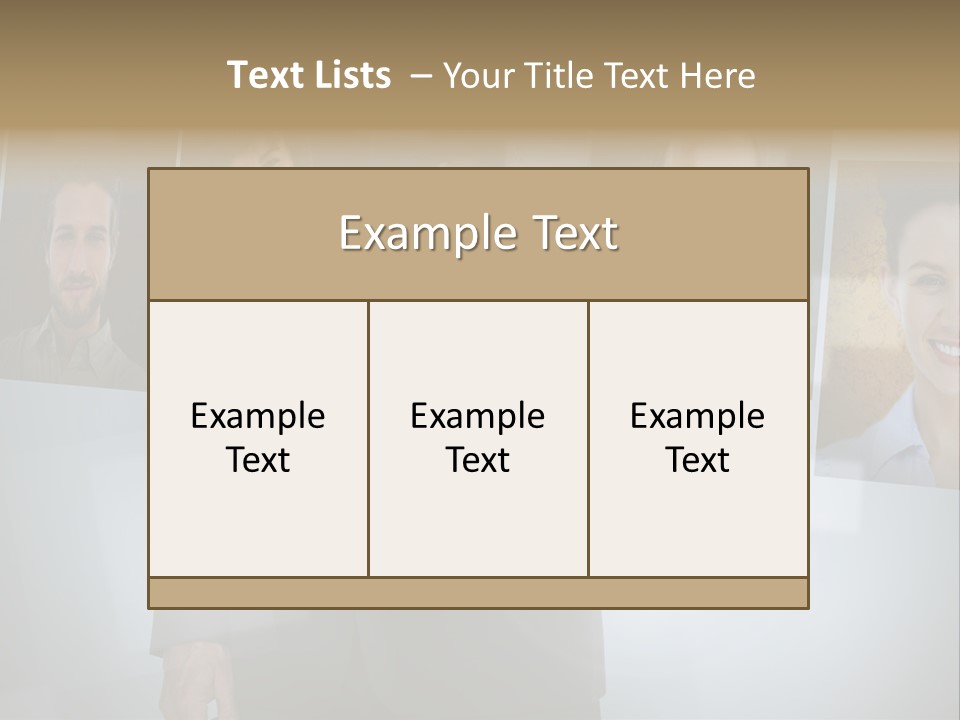 Touching Pressing Hispanic PowerPoint Template