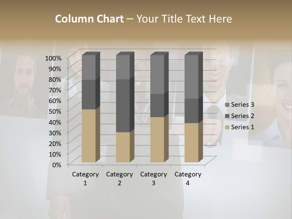 Touching Pressing Hispanic PowerPoint Template