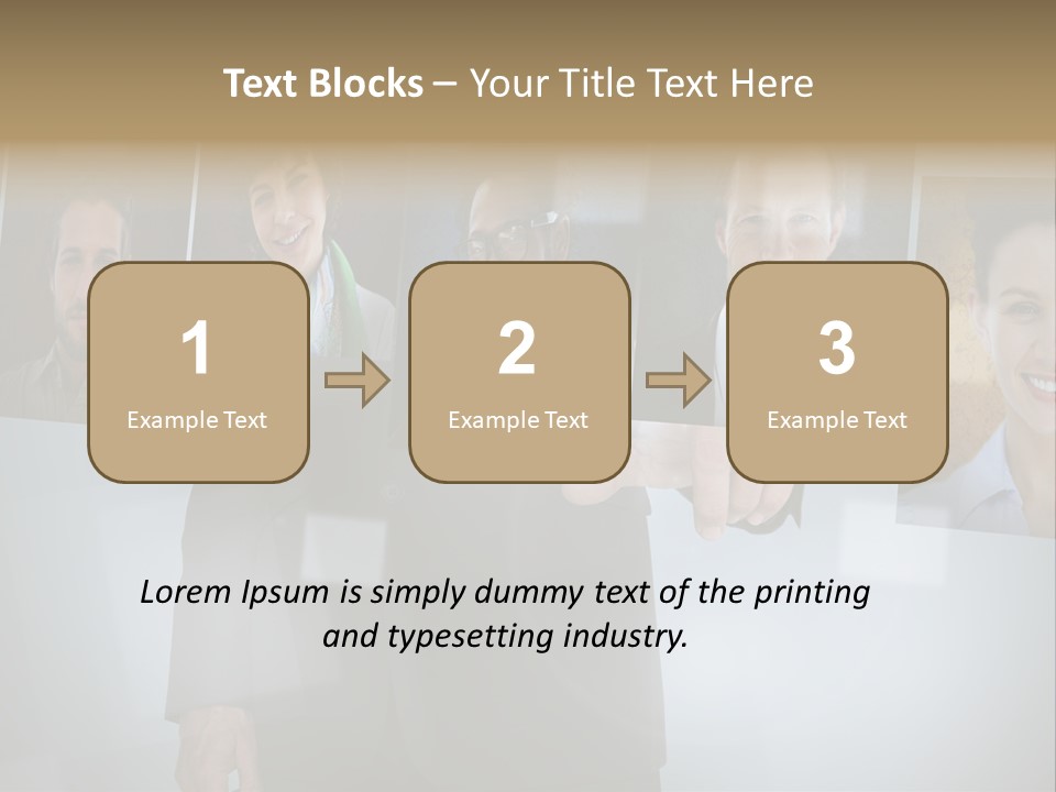 Touching Pressing Hispanic PowerPoint Template
