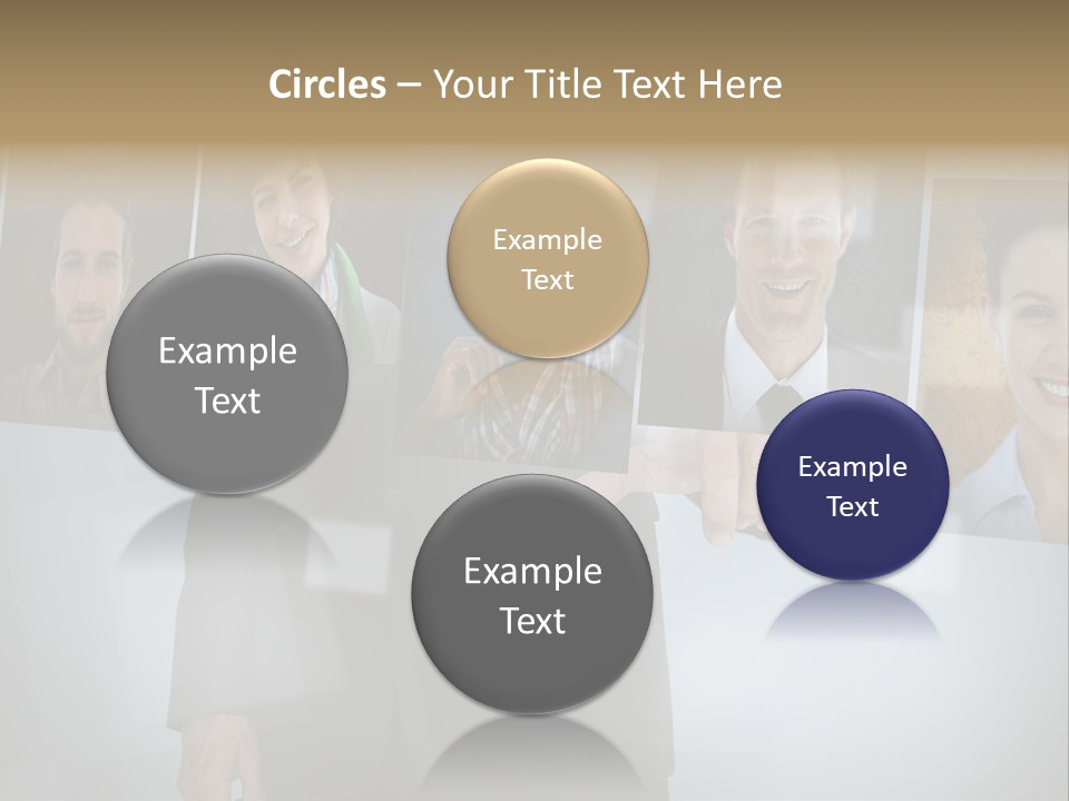 Touching Pressing Hispanic PowerPoint Template