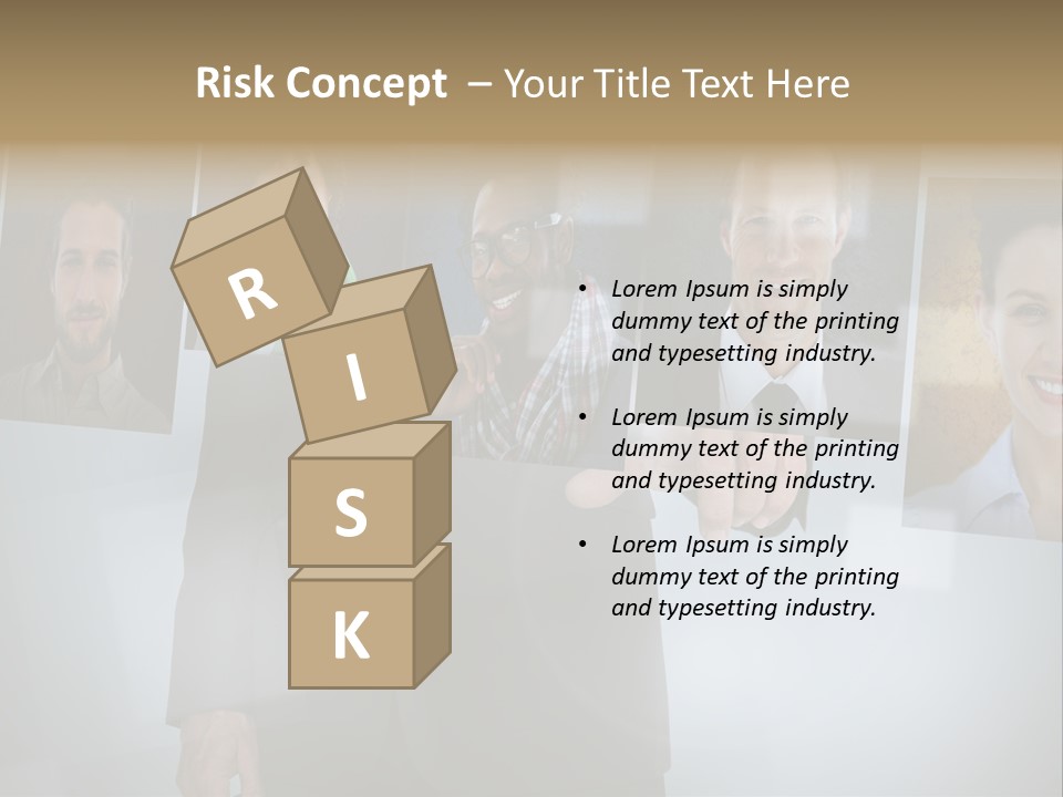Touching Pressing Hispanic PowerPoint Template