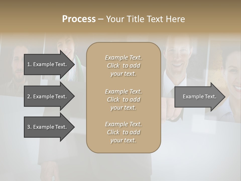 Touching Pressing Hispanic PowerPoint Template
