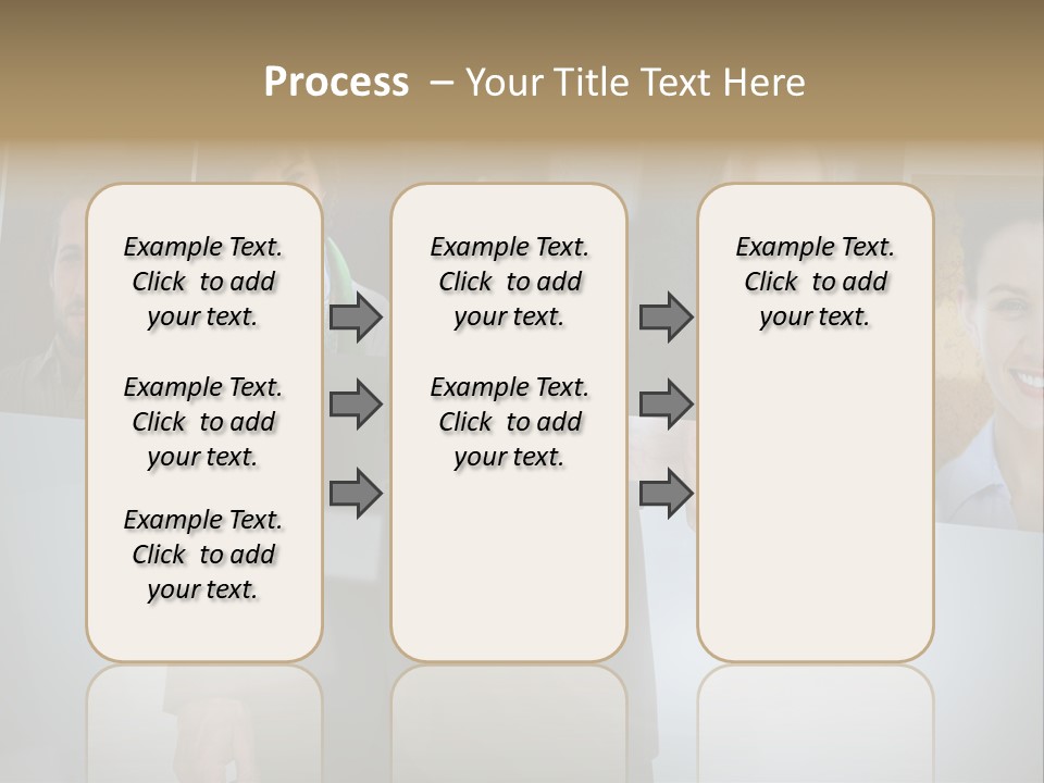 Touching Pressing Hispanic PowerPoint Template
