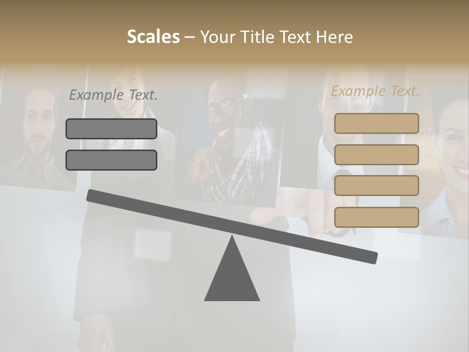 Touching Pressing Hispanic PowerPoint Template
