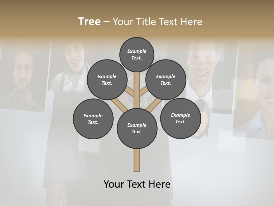 Touching Pressing Hispanic PowerPoint Template