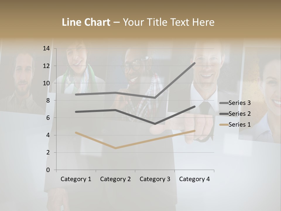 Touching Pressing Hispanic PowerPoint Template
