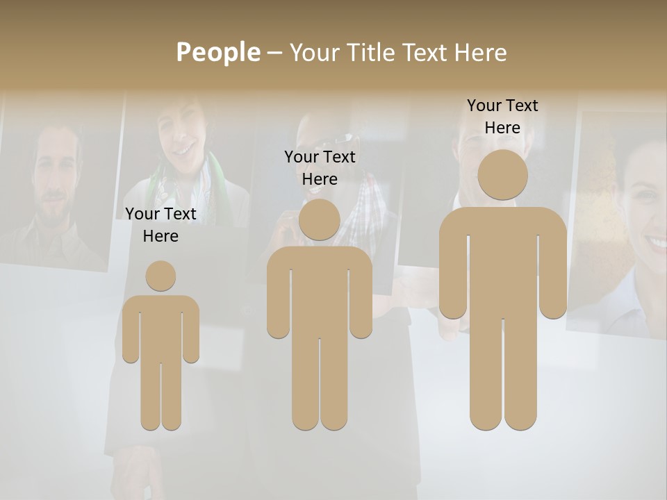 Touching Pressing Hispanic PowerPoint Template