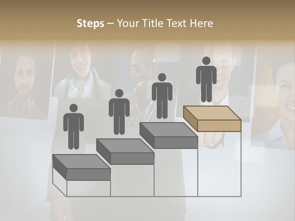 Touching Pressing Hispanic PowerPoint Template