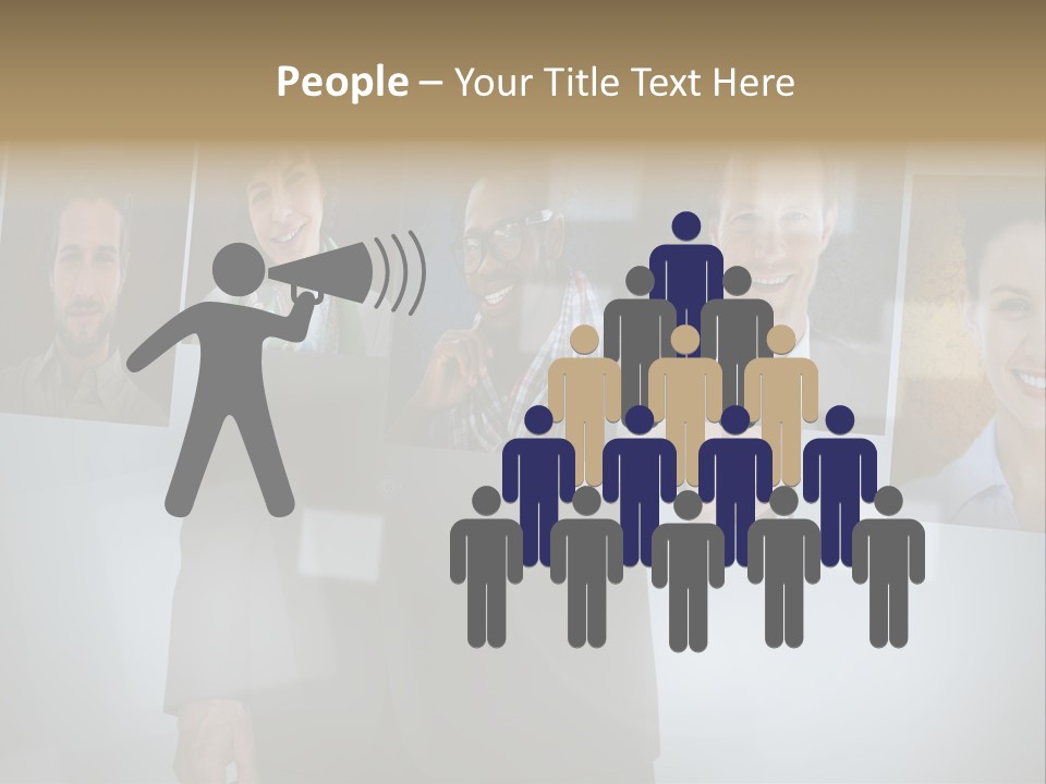 Touching Pressing Hispanic PowerPoint Template