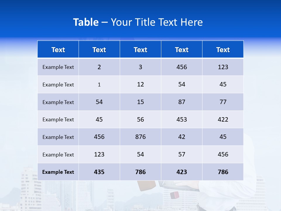 A Man Holding A Laptop Computer In His Hands PowerPoint Template