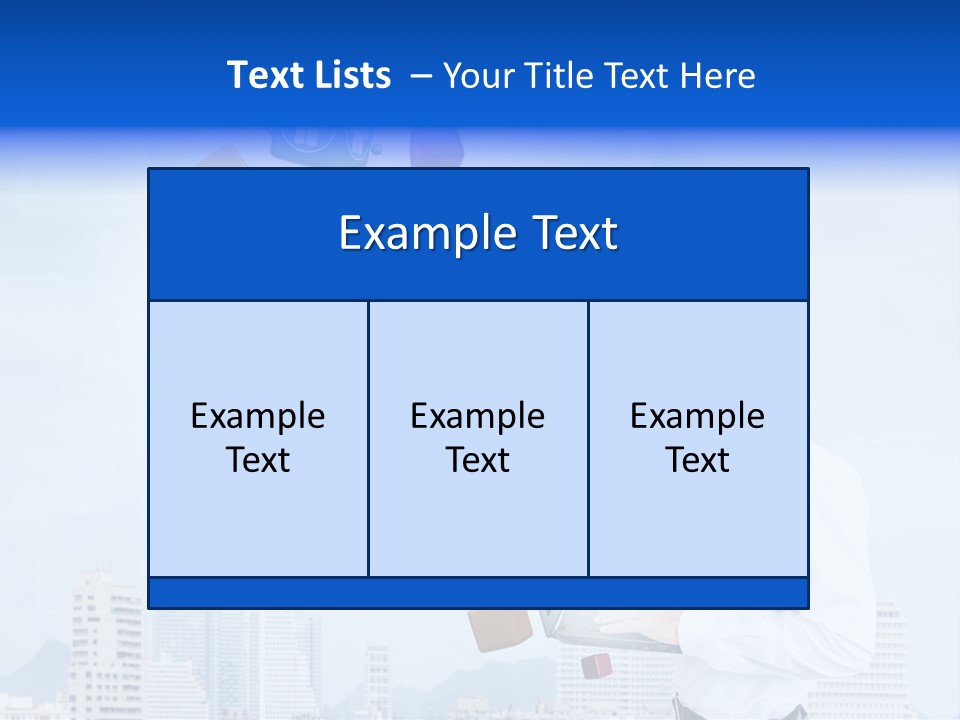 A Man Holding A Laptop Computer In His Hands PowerPoint Template